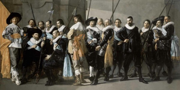 De magere compagnie van Frans Hals