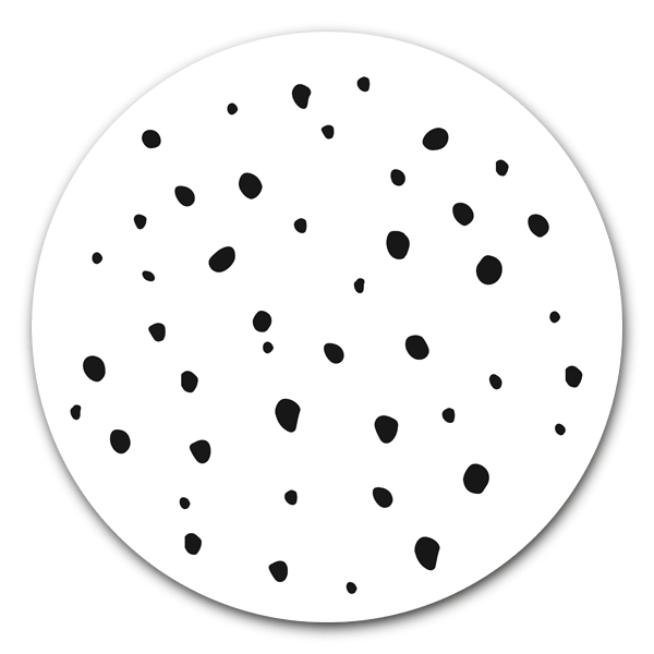 Muurcirkel Dots