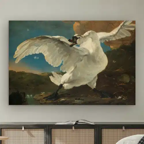 De Bedreigde Zwaan - Jan Asselijn als artframe