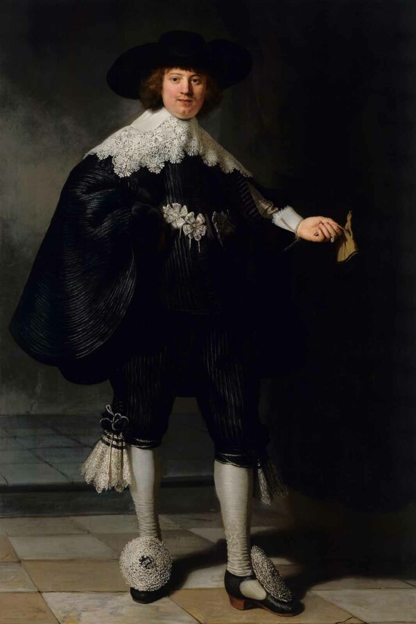 Portret van Marten Soolmans van Rembrandt van Rijn
