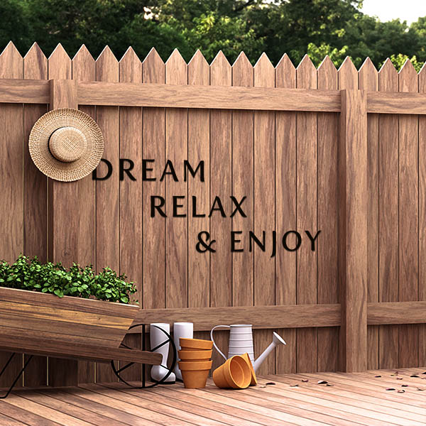 Dream Relaxe & Enjoy decoratieletters