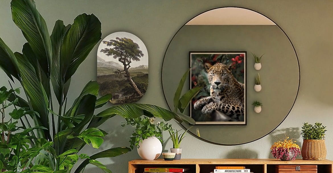 Catch van de maand: Muurdecoratie met spiegel