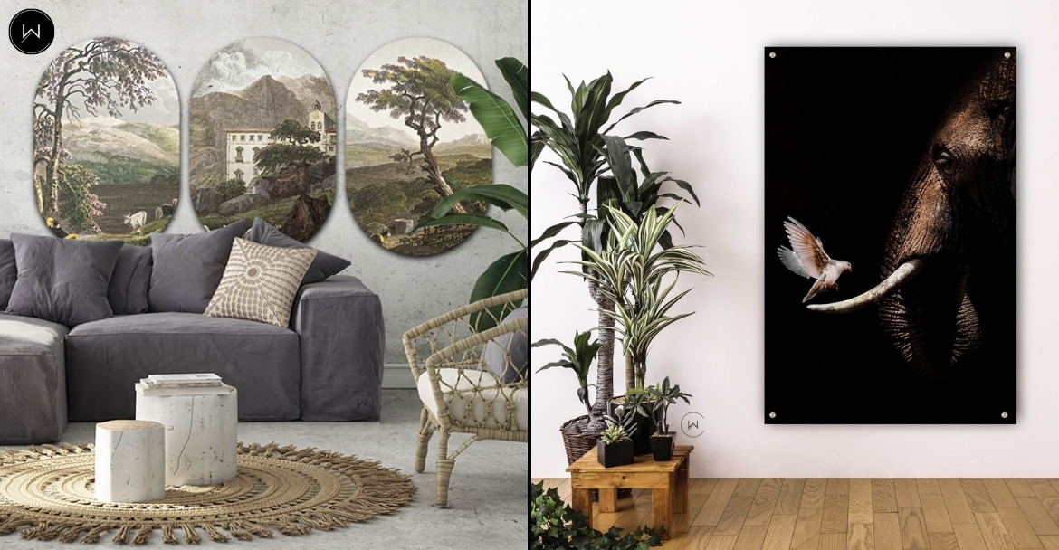 Van minimalistisch tot boho: zo integreer je muurcirkels in elke woonstijl