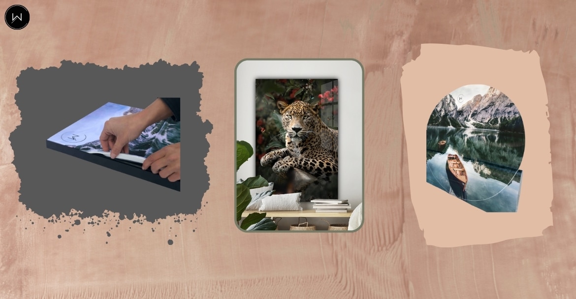Welke materialen passen bij jouw woonstijl? Dibond, canvas, hout & meer uitgelegd
