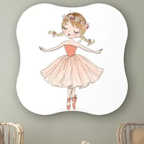 Organische vorm Ballerina