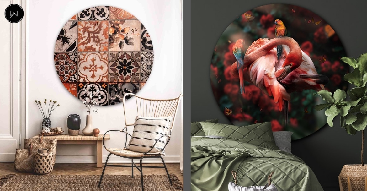Grote wanddecoratie als statement piece in je interieurNatuurlijke wanddecoratie: rust en natuur in huis