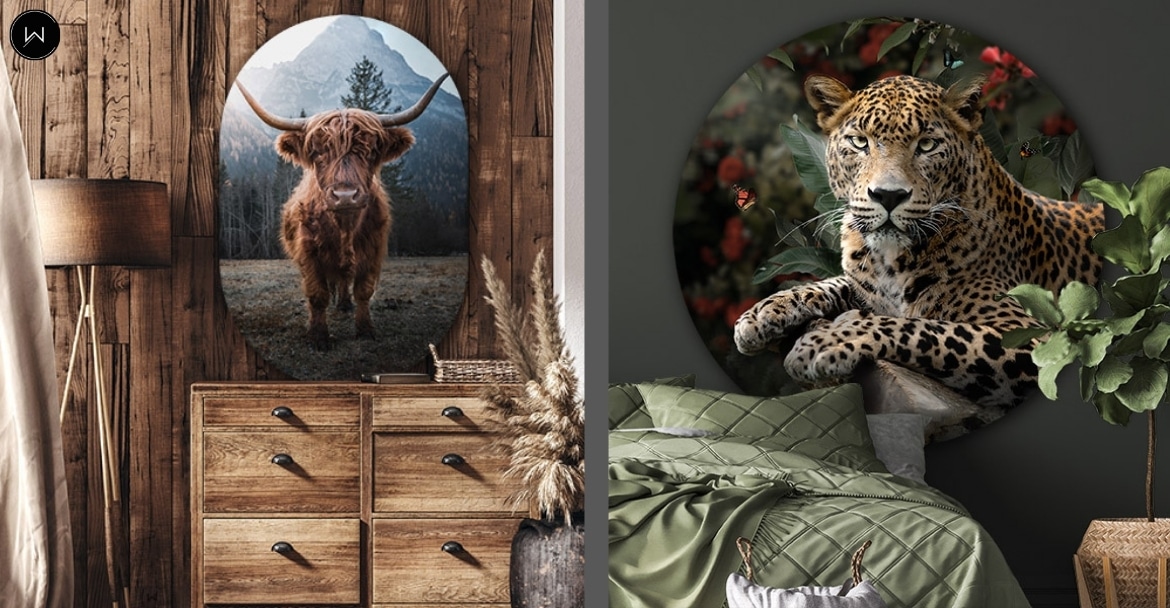 Welke wanddecoratie maakt je woonkamer gezelliger?