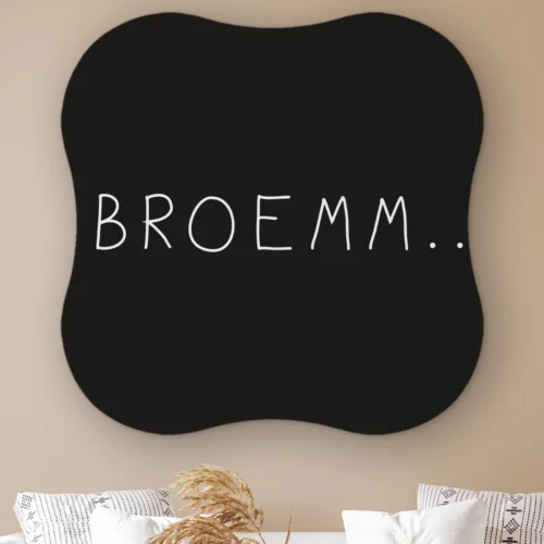 Organische vorm Broemm..